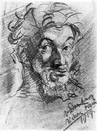 Theo van Doesburg Vieux Faun (self-portrait)